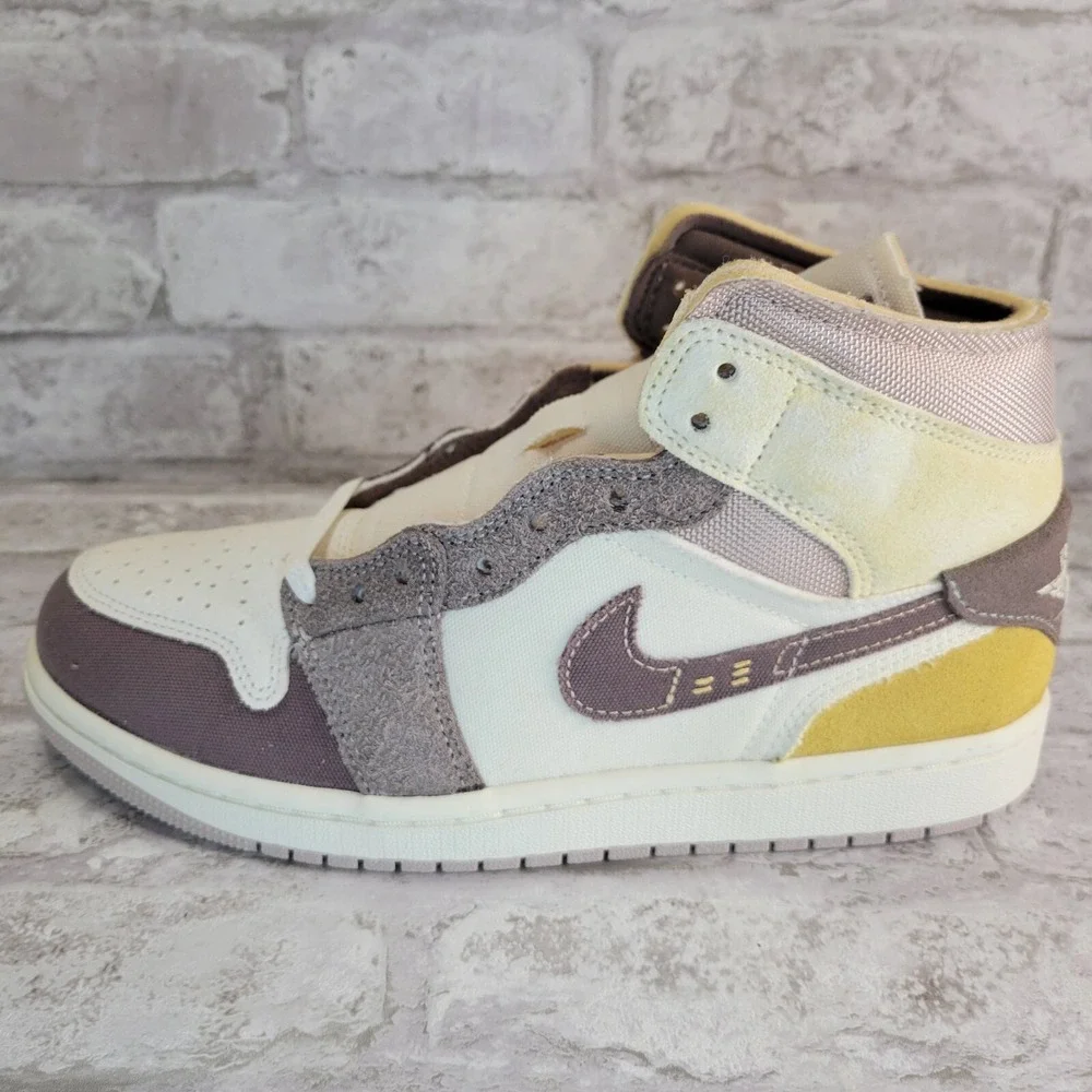 Air Jordan 1 Mid SE Craft Taupe Haze DM9652-102 Men's Size 8
